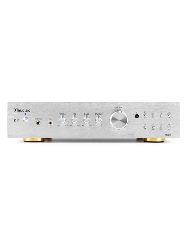AD420A Amplificador Hifi 4 Canales Aluminio