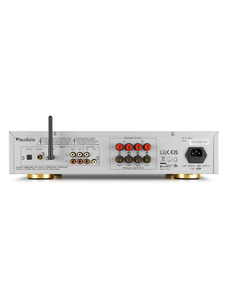 AD420A Amplificador Hifi 4 Canales Aluminio