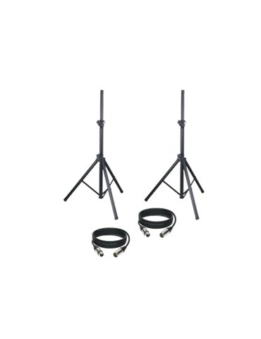 TRÍPODE C/ CABLE XLR (PAREJA)