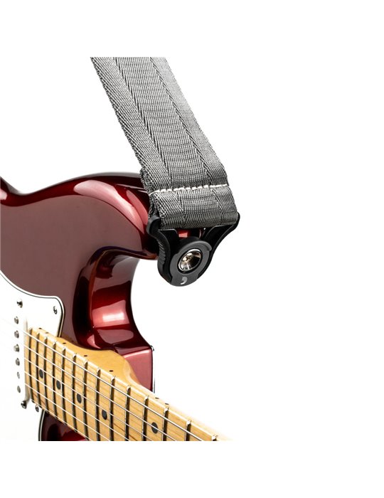 Correa D'Addario 50BAL09 Auto Lock Metal Gris