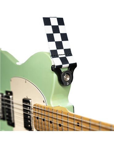 Correa D'Addario 50BAL13 Auto Lock Skater Checkerboard 2