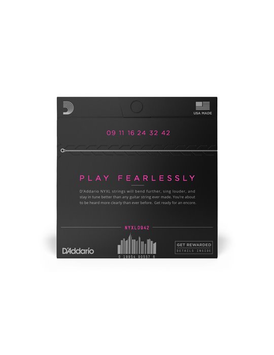 Juego Cuerdas Guitarra Eléctrica D'Addario NYXL0942