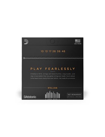 Juego Cuerdas Guitarra Eléctrica D'Addario NYXL1046 2