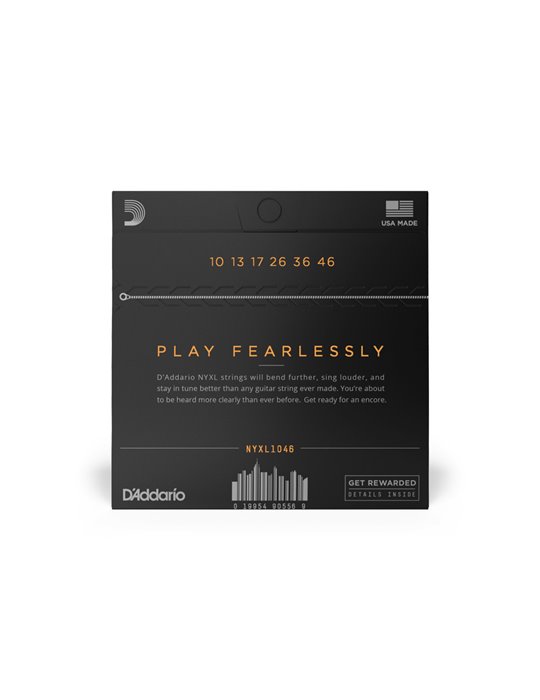 Juego Cuerdas Guitarra Eléctrica D'Addario NYXL1046