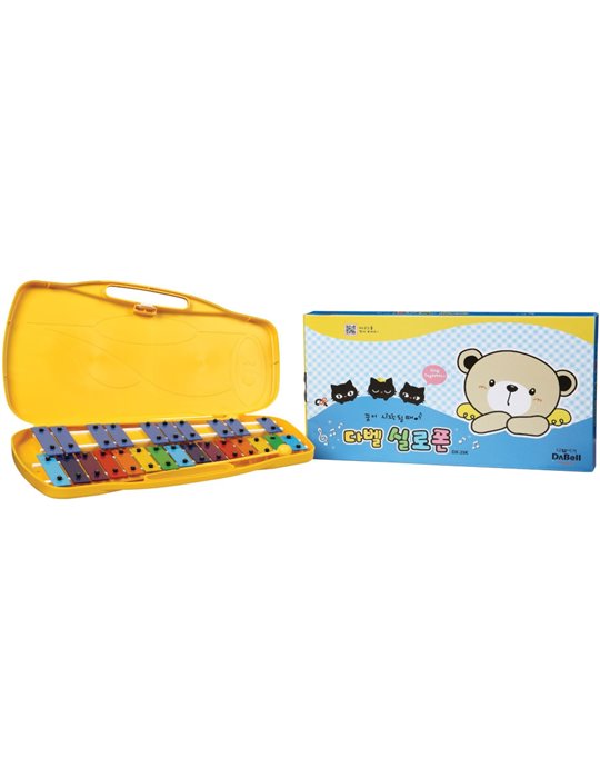 Carrillón DaBell DX-25K 25 Teclas Colores