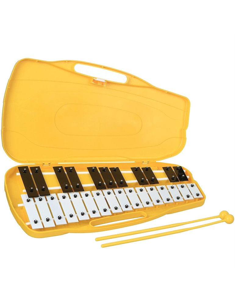 Carrillón DaBell DG-27KN2 27 Teclas Cromadas y Negras