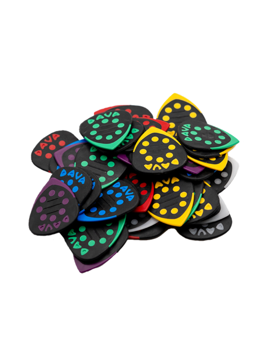 Bolsa 36 Púas Dava 6036 Control Grip Tips Delrin