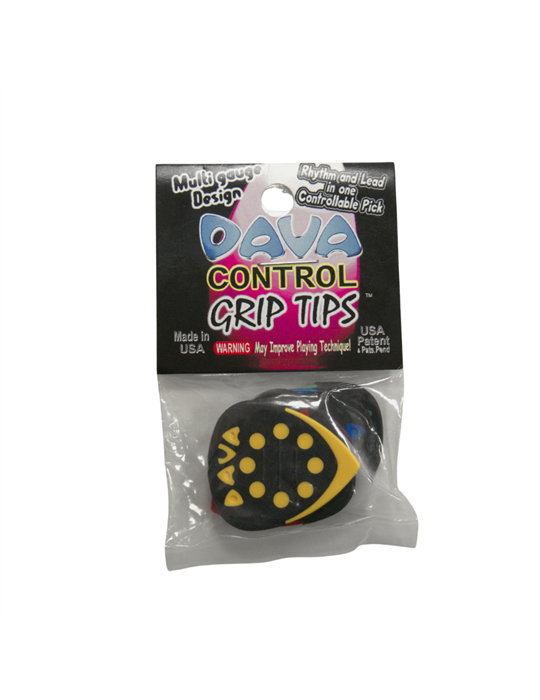 Bolsa 6 Púas Dava 6024 Control Grip Tips Delrin