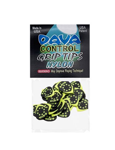 Bolsa 36 Púas Dava 6936 Control Grip Tips Nylon