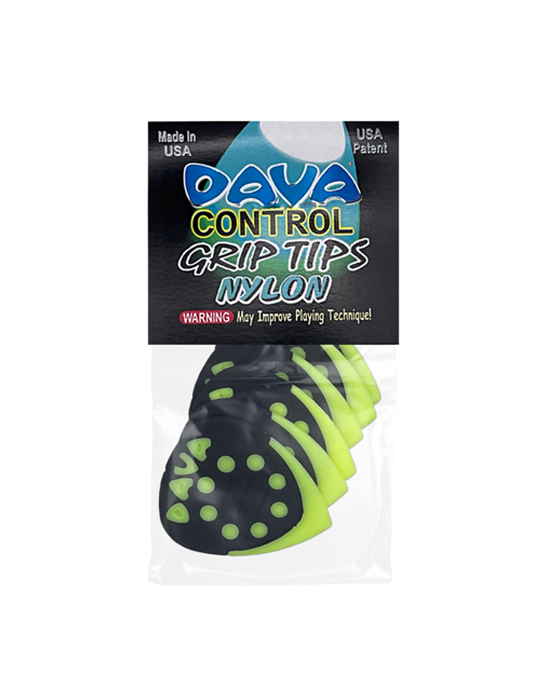 Bolsa 6 Púas Dava 6924 Control Grip Tips Nylon
