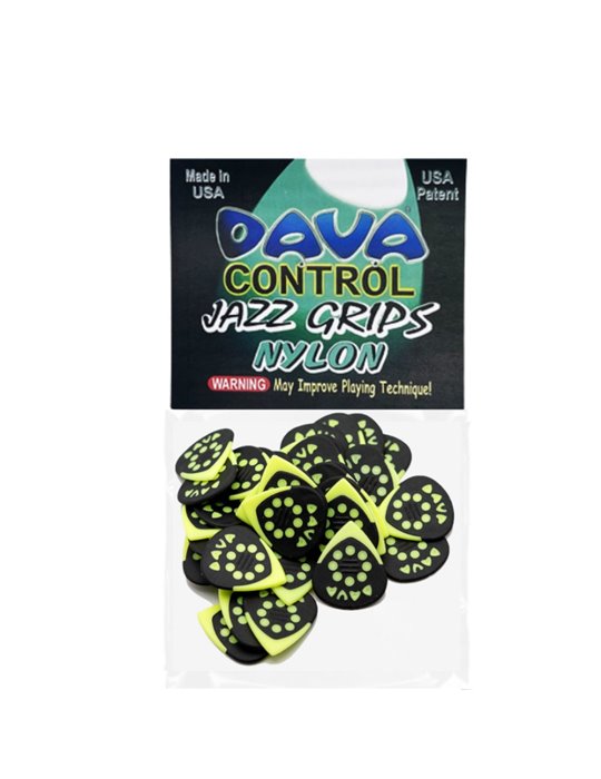 Bolsa 36 Púas Dava 9136 Control Jazz Grips Nylon
