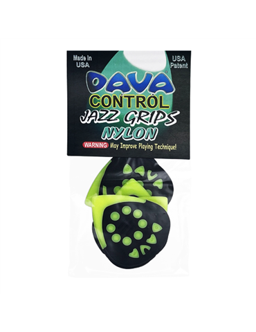 Bolsa 6 Púas Dava 9124 Control Jazz Grips Nylon