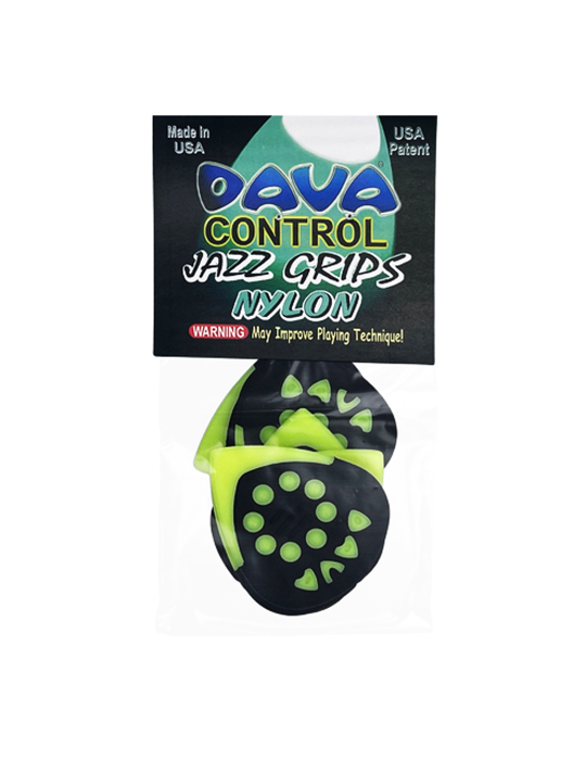 Bolsa 6 Púas Dava 9124 Control Jazz Grips Nylon