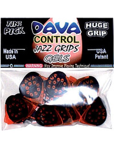 Bolsa 36 Púas Dava 9236 Control Jazz Grips Gels