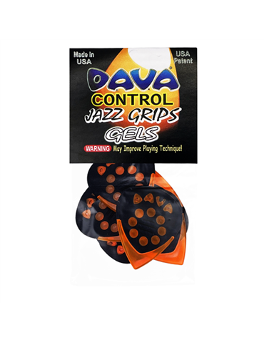 Bolsa 6 Púas Dava 9224 Control Jazz Grips Gels