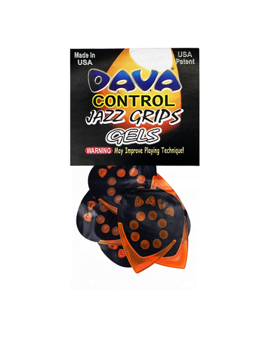 Bolsa 6 Púas Dava 9224 Control Jazz Grips Gels