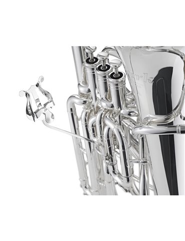 Soporte Lira Flauta Travesera Denis Wick 4951-S Plateado 2