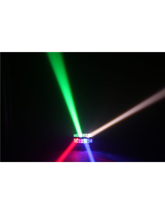 MHL820 Doble Helix 8x 3W RGBW LEDs DMX