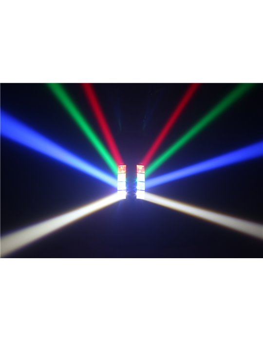 MHL820 Doble Helix 8x 3W RGBW LEDs DMX