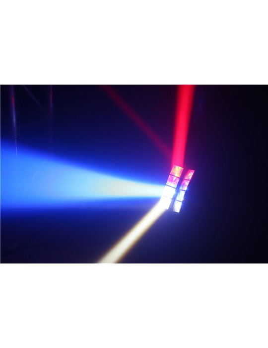 MHL820 Doble Helix 8x 3W RGBW LEDs DMX
