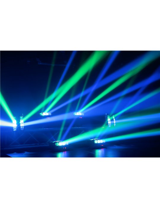 MHL820 Doble Helix 8x 3W RGBW LEDs DMX