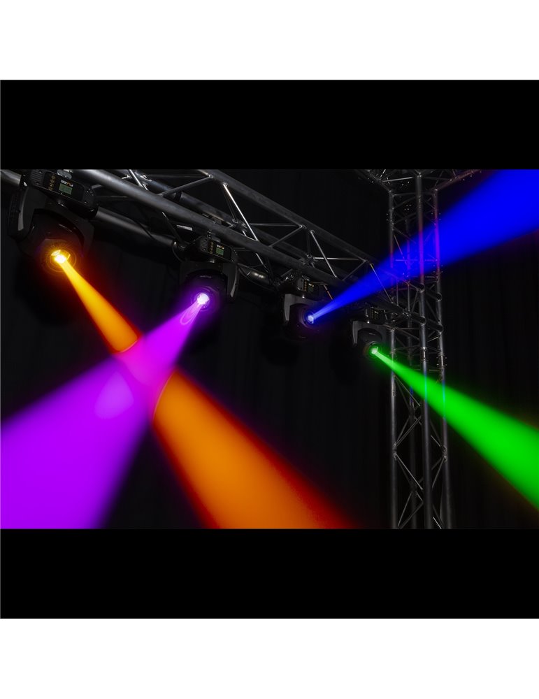 Fuze75S Set 2 pcs Cabeza Movil Spot LED en Flightcase