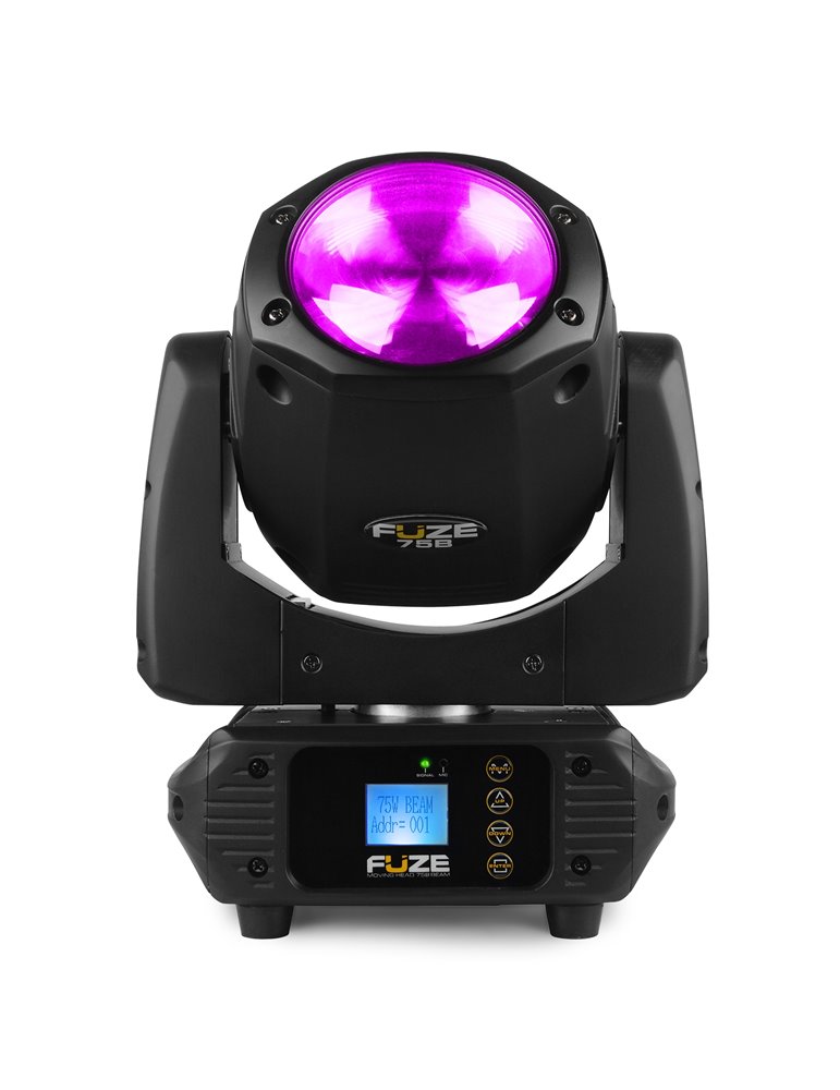 Fuze75B Set 2 pcs Cabeza Movil LED en Flightcase