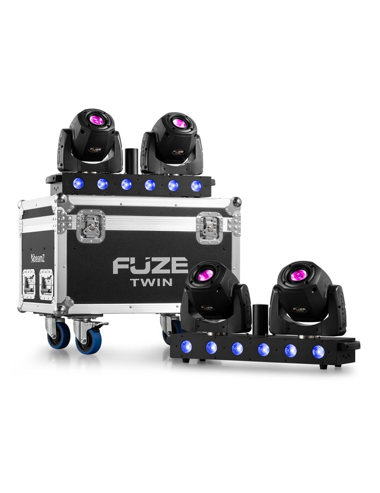 FCFTB Flightcase para 2 piezas Fuze Twin
