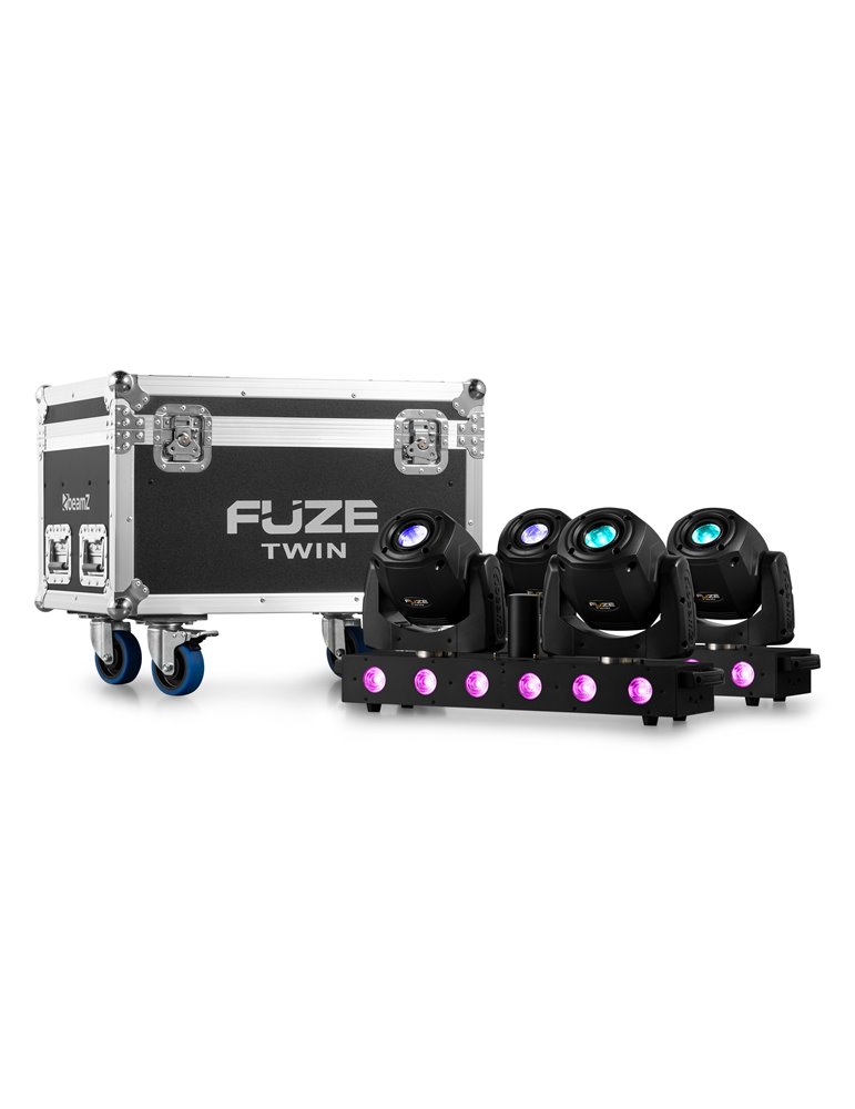 FCFTB Flightcase para 2 piezas Fuze Twin