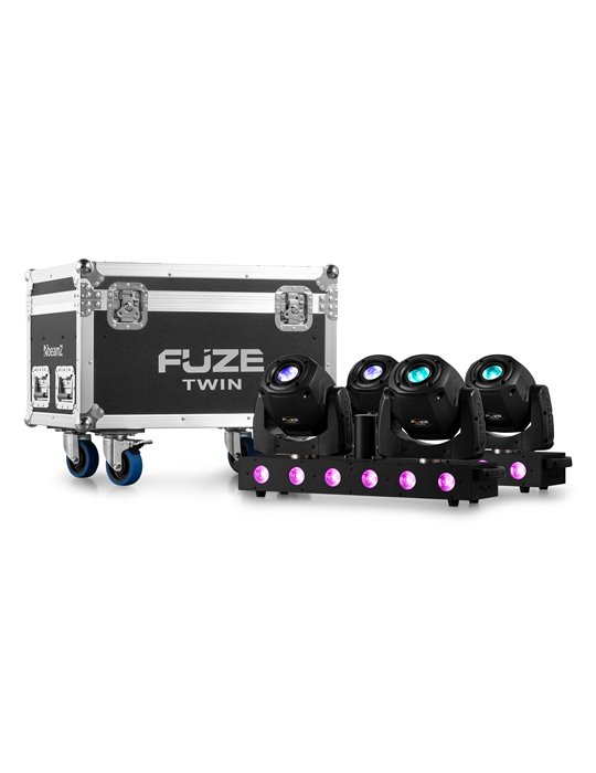 FCFTB Flightcase para 2 piezas Fuze Twin