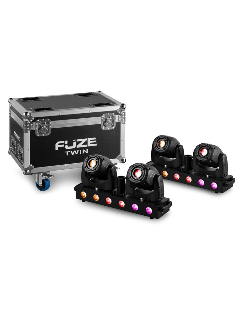 FCFTB Flightcase para 2 piezas Fuze Twin