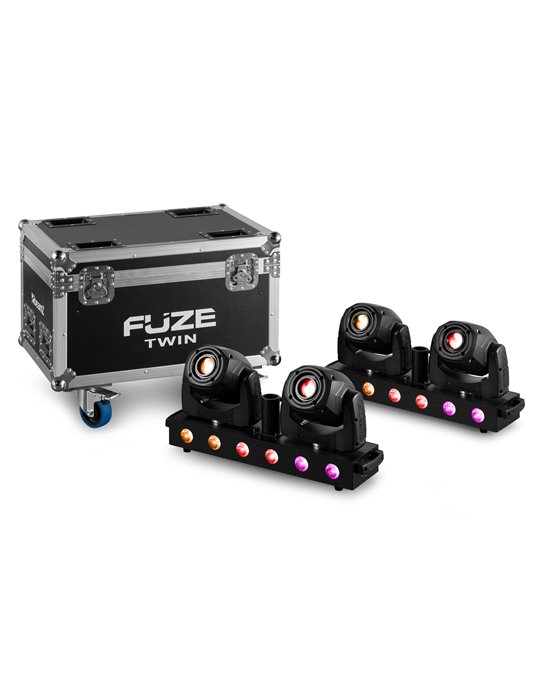FCFTB Flightcase para 2 piezas Fuze Twin