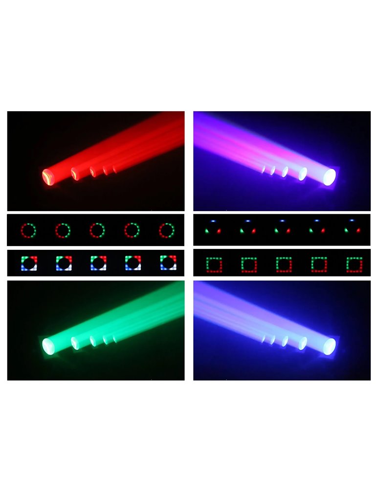 Galaxy5 Barra de cabeza móvil 5x40W