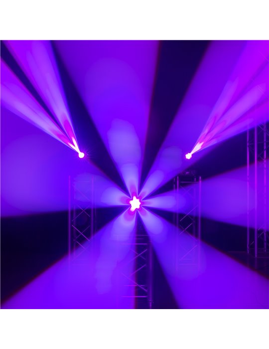 Cobra 100H LED Cabeza móvil Beam con Prisma