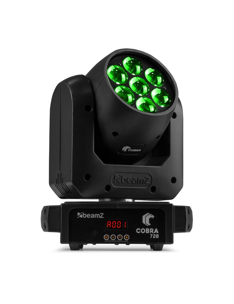 Cobra 720 LED Cabeza móvil Wash con Zoom
