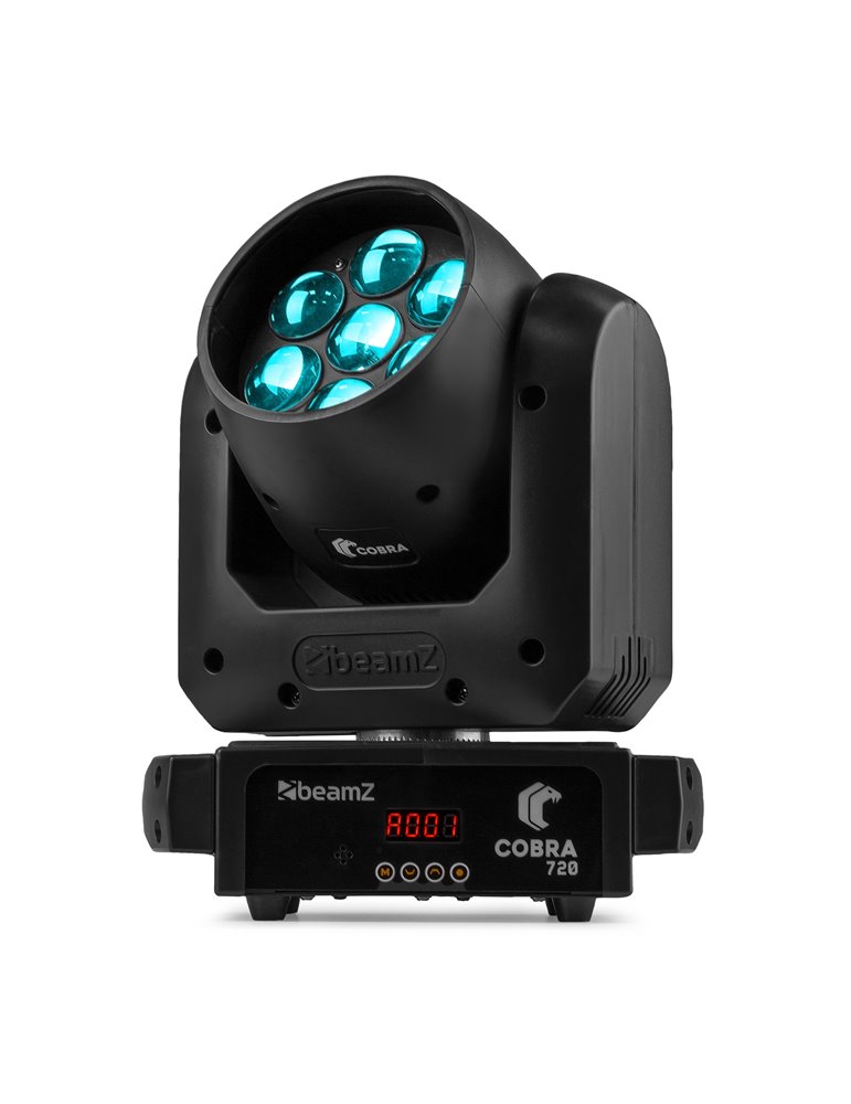 Cobra 720 LED Cabeza móvil Wash con Zoom