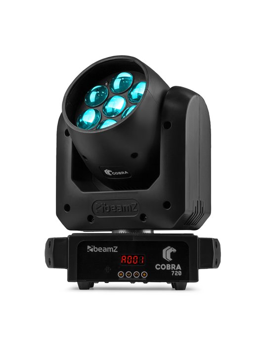 Cobra 720 LED Cabeza móvil Wash con Zoom