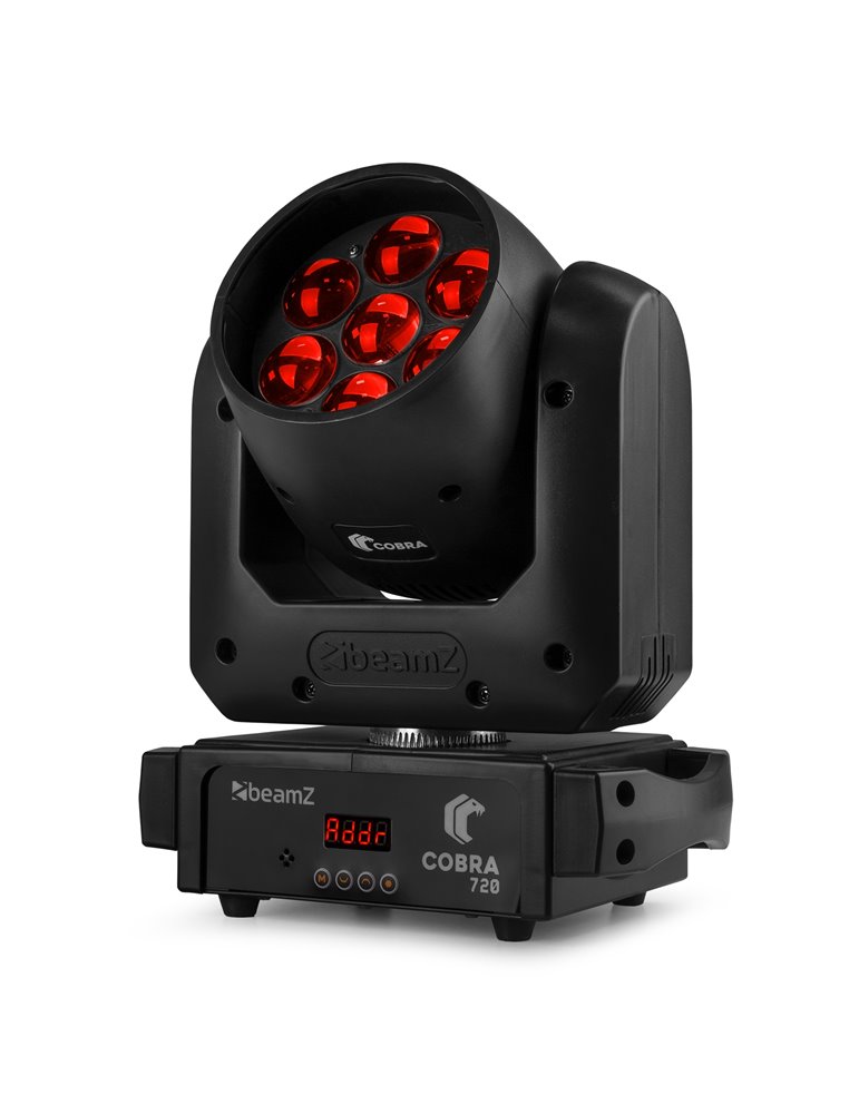 Cobra 720 LED Cabeza móvil Wash con Zoom