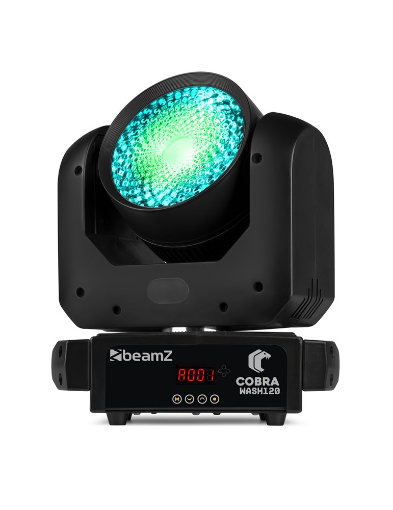 Cobra Wash120 Cabeza móvil LED con anillo LED