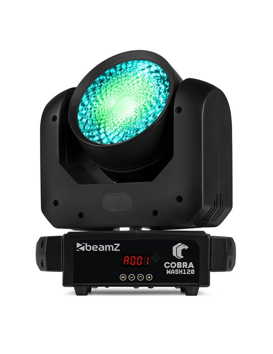 Cobra Wash120 Cabeza móvil LED con anillo LED