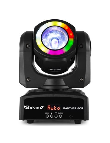 Panther 60R LED Beam Cabeza Movil con Anillo 2