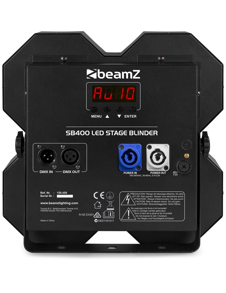SB400 Stage Blinder 4x 50W LED 2in1