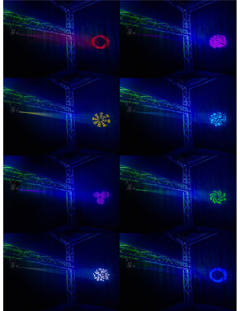 Panther 35 LED Spot Cabeza Movil con anillo