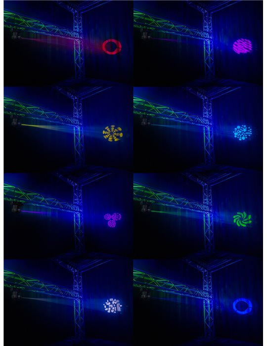 Panther 35 LED Spot Cabeza Movil con anillo