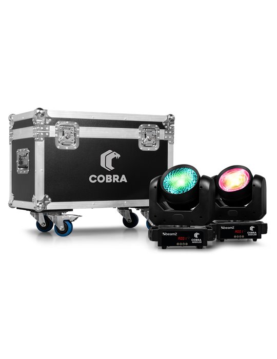 FC4COBRA Flightcase para 4pcs Series Cobra