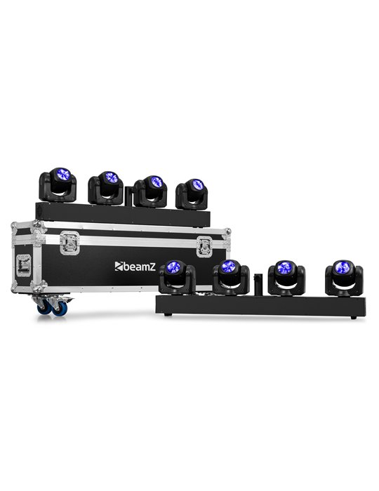 FCPQ Flightcase para 2x Panther Quatro Bar