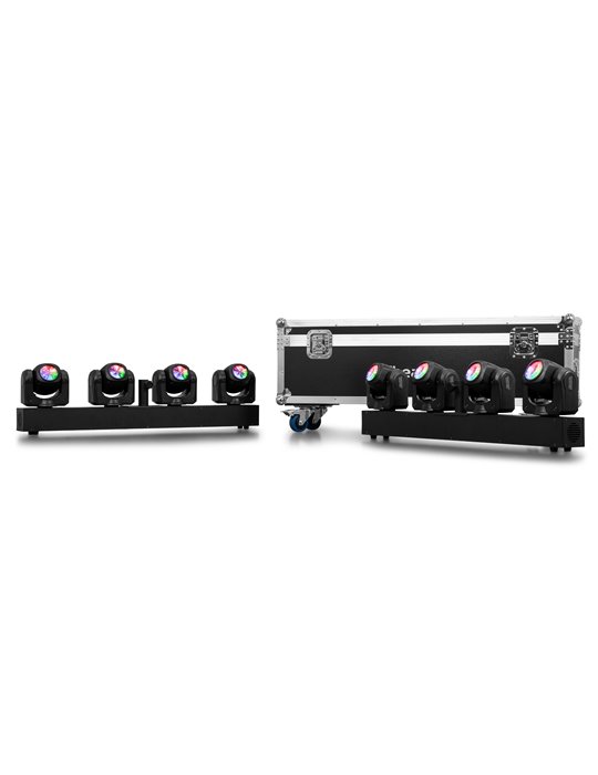 FCPQ Flightcase para 2x Panther Quatro Bar