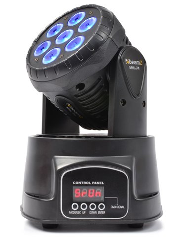 MHL74 LED Wash Cabeza Movil 7x 10W  2