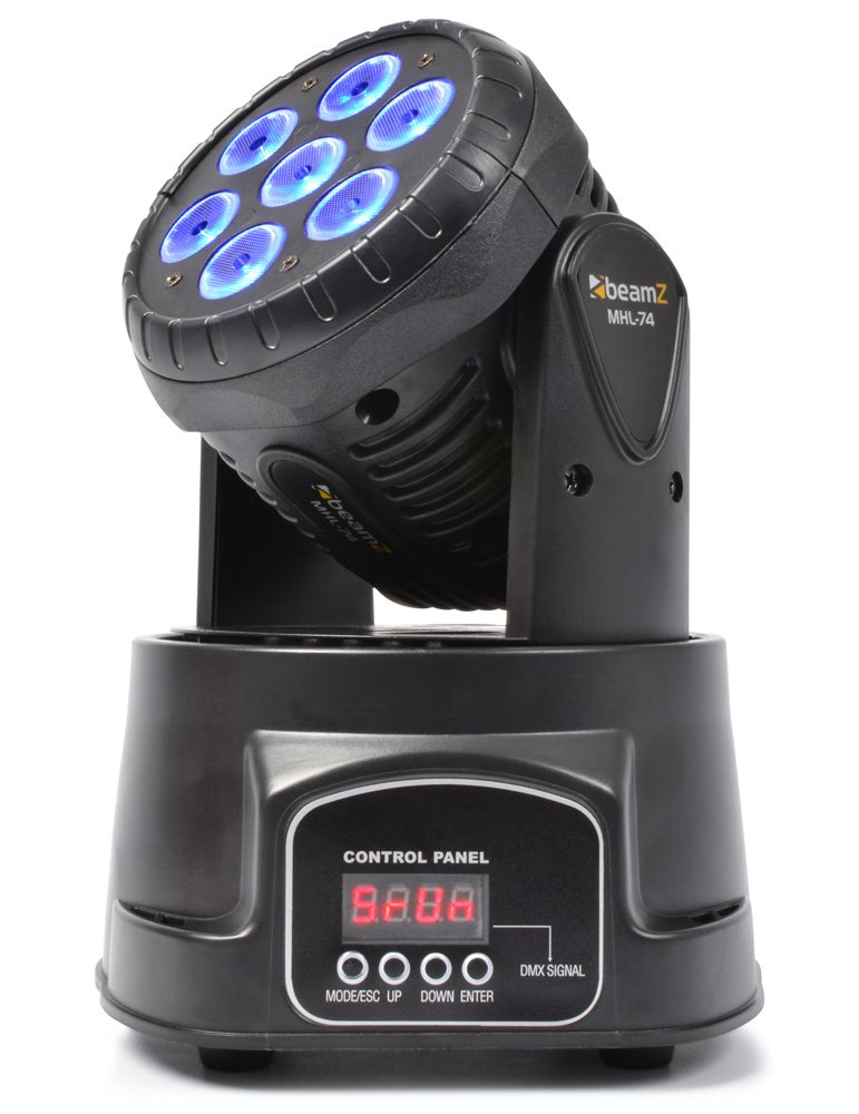 MHL74 LED Wash Cabeza Movil 7x 10W 