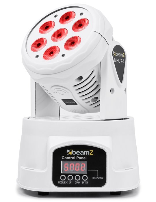 MHL74 LED Wash Cabeza Movil 7x 10W Bianco